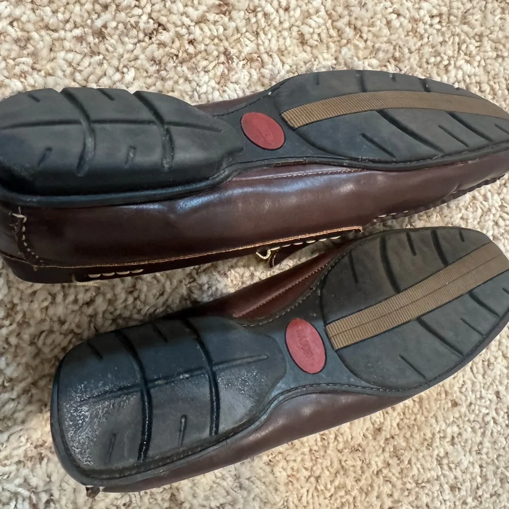 Steve Madden Dark Brown Leather Loafers